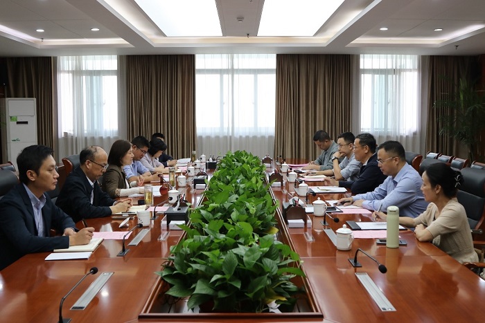 广西开放大学一行来我校调研考察