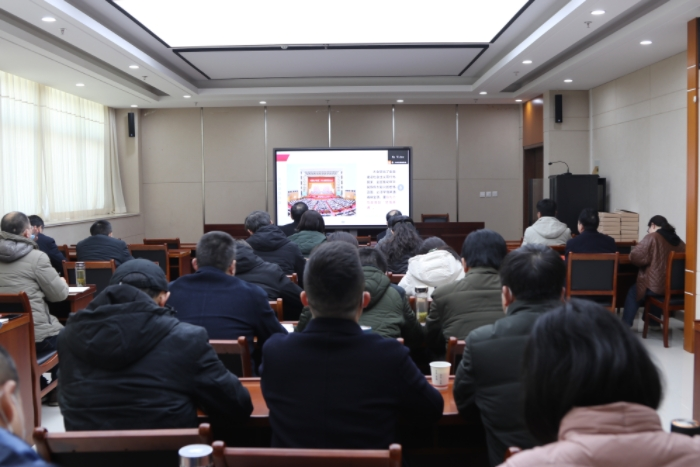 我校组织学习贯彻党的二十大精神集中轮训
